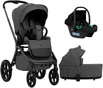 Коляска 3 в 1 Sweet Baby SBL Orso + автокресло Elegante Plus Dark Grey