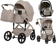 Коляска 3 в 1 Sweet Baby SBL Dolce L и автокресло Premier Begie Cream
