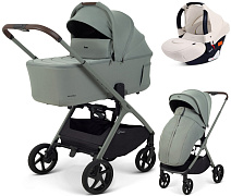 Детская коляска Rant Aventa 3 в 1 с автокреслом Cruise Beige Olive