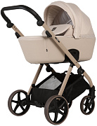 Детская коляска Adamex Vivo Natura 2 в 1 V03-VANILLA (СВ. БЕЖ. КОЖА)