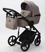 Детская коляска Adamex Mobi 3 в 1 M-TK22 (ТЕМНО-БЕЖЕВЫЙ)