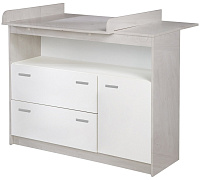 Пеленальный комод Roba Julia белый/выбеленный дуб