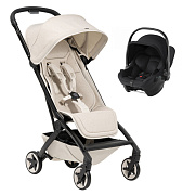Прогулочная коляска Joolz Aer 2 и автокресло Baby-Safe Core Space Black Calming Beige