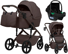 Коляска 3 в 1 Sweet Baby SBL Dolce + автокресло Elegante Plus Chocolate Brown