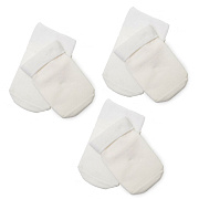 Носки детские Olant baby 3 пары, хлопок крем, 50-62