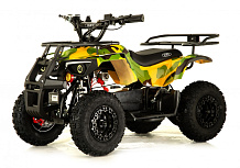 Детский электроквадроцикл RiverToys TIKI желтый камуфляж