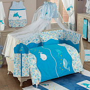Детский комплект в кроватку Kidboo Sea Life 6 предметов