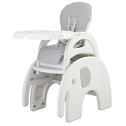 Детский стул-трансформер Pituso Elephant Grey/Серый