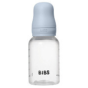 Бутылочка для кормления Bibs с силиконовой соской, медленный поток, 150 мл 50161231 Baby Blue