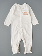 Комбинезон на кнопках Little Star Наш маленький ангел 30032 (ЧЗ-мз) крем 56