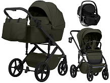 Коляска 3 в 1 Sweet Baby SBL Dolce + автокресло Premier Black Dark Green