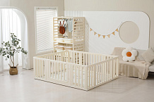 Манеж-стеллаж UNIX Kids 2 в 1 White