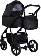 Детская коляска Pituso Tossa Кожа 2 в 1 TS/25/1 Black