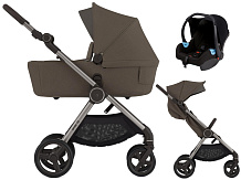 Детская коляска Anex iQ Premium NT 3 в 1 и автокресло Biuco BC100B без адаптеров iq-21 Bruna