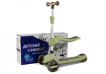 Детский самокат RiverToys HB-818S GREEN/зеленый