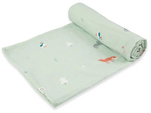 Пелёнка муслиновая Buba Kids, 115х115 см BKMUSSW32 Северный лес