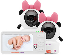 Видеоняня Ramili Baby RV700X2PANDA Пандочка, Малышарики, с креплением
