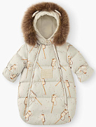 Комбинезон детский Happy baby 89143-0 ЧЗ молочный (лошадь) / milky (horse), 56-86 56