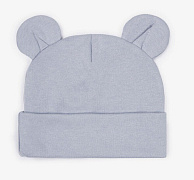 Чепчик (шапочка) AmaroBaby Nature essence bear New серый 40