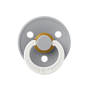 Пустышка латексная ночная Bibs Colour Glow Anatomical 0+ мес. 111272 Cloud