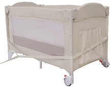 Манеж-кровать Indigo Bon-Bon 2 уровень светло-бежевый