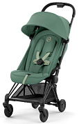 Прогулочная коляска Cybex Coya Leaf Green с дождевиком/Matt Black
