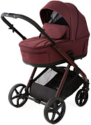 Детская коляска Adamex Sigma Natura 3 в 1 SI-18-RUBY (РУБИНОВЫЙ)