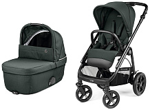 Коляска Peg Perego Veloce TC Brio Culla Belvedere 2 в 1 Metal