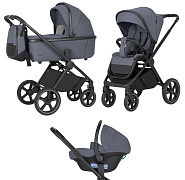 Коляска Carrello Ultimo CRL-6538 3 в 1 Cool Grey