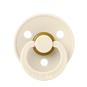 Пустышка латексная Bibs Colour Symmetrical, 0+ 121216 Ivory