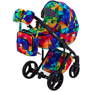 Детская коляска Adamex Luciano 2 в 1 Y123 радуга