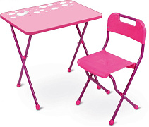 Детский набор мебели Nika Алина 2 розовый КА2/Р