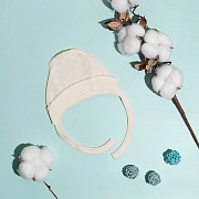 Чепчик Vikalex Ажур экрю 36