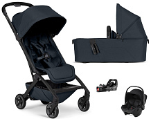 Коляска 2 в 1 Joolz Aer 2 и автокресло Baby-Safe Core Space Black и база Vario Base 5Z Dark navy blue