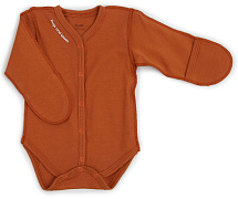 Боди Rant Hugs and Kisses с длинным рукавом 6472/6772 Curry Brown 62