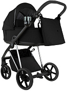 Детская коляска Roan Sol Vintage Luxury 2.0 2 в 1 VIN 05/CB Caviar Black/Nickel/руч.Black