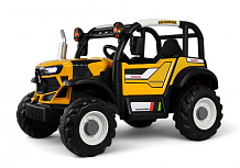 Детский электромобиль RiverToys B222CP YELLOW/желтый