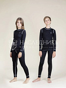 Фуфайка с кальсонами НаследникЪ Выжанова НВ8014 черный