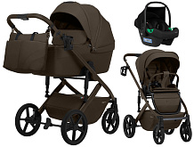 Коляска 3 в 1 Sweet Baby SBL Dolce + автокресло Elegante Plus Dark Beige