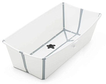 Детская складная ванночка Stokke Flexi Bath Maxi White Grey