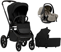 Коляска 3 в 1 Sweet Baby SBL Orso + автокресло Premier Begie Black