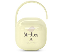 Футляр для пустышек Suavinex Birdies с ручкой для подвешивания 309133 BG