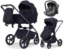 Детская коляска Rant Falcon Soft Therm 3 в 1 с автокреслом Miro Olive Black
