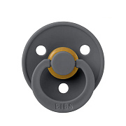 Пустышка латексная Bibs Colour Symmetrical, 0+ 121221 Iron