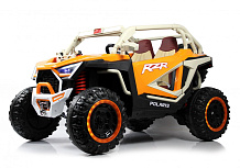 Детский электромобиль RiverToys E001EE оранжевый