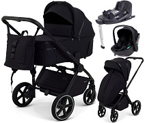 Детская коляска Rant Falcon X 4 в 1 RA126 с автокреслом Miro Black и базой Black
