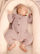 Комбинезон детский Loomknits пудровый