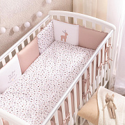 Комплект в кроватку Perina Little Forest 7 предметов Карамель