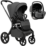 Прогулочная коляска Sweet Baby SBL Orso + автокресло Premier Grey Dark Grey
