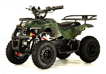 Детский электроквадроцикл RiverToys TIKI зеленый камуфляж